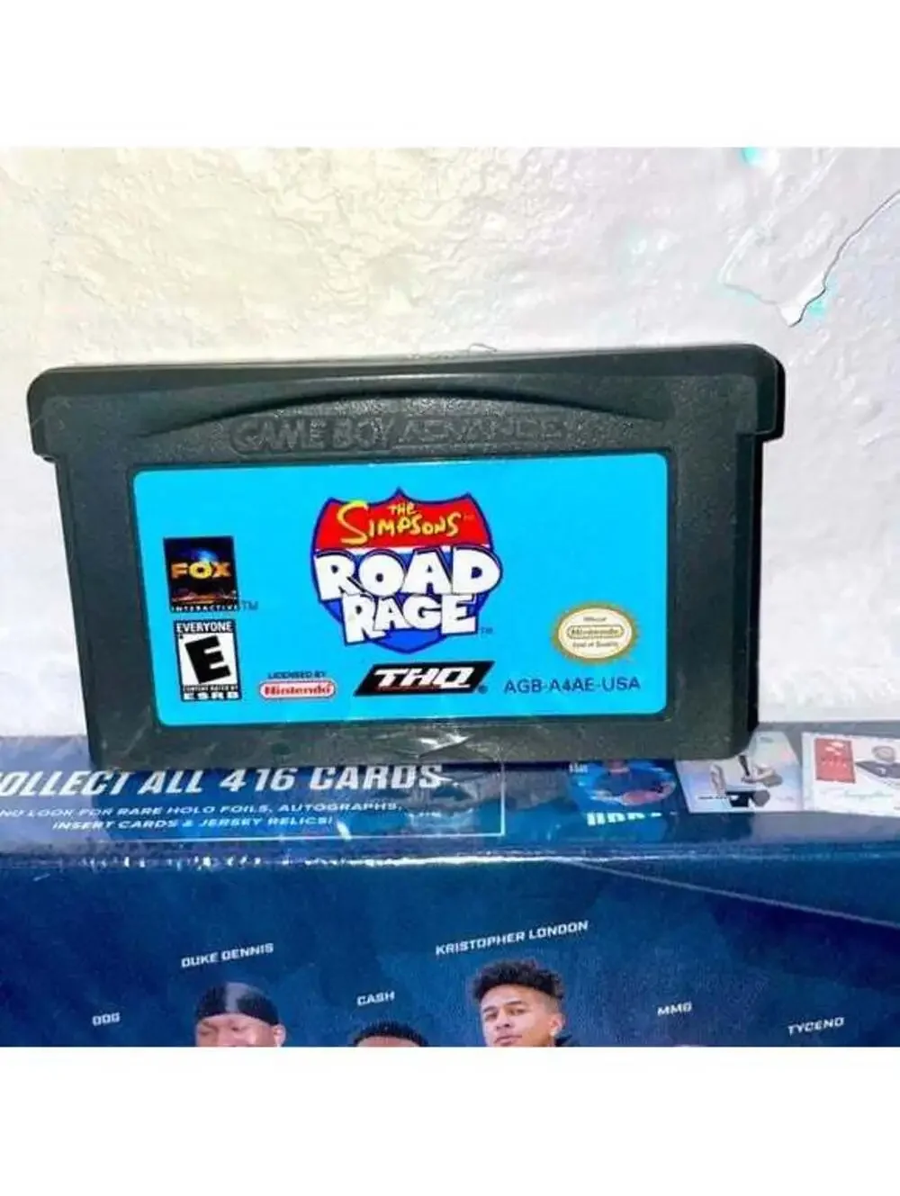 SIMPSONS ROAD RAGE GBA GAME MINT WORKING CART ONLY